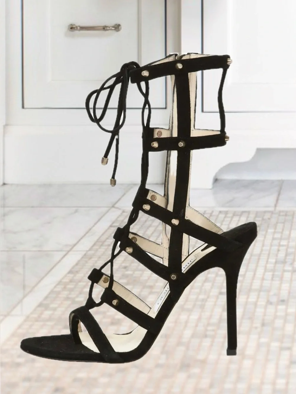 AUTHENTIC JIMMY CHOO GLADIATOR HEELS
